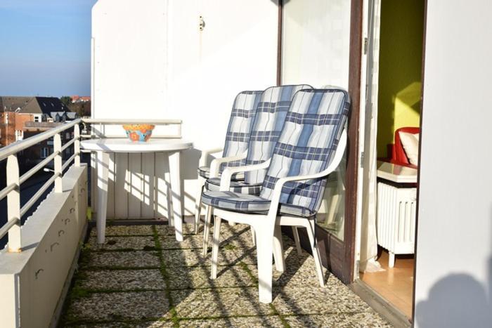 Geraeumiges 2-Zimmer-Appartement In Der 3. Etage Des Hauses. Westerland Exterior photo